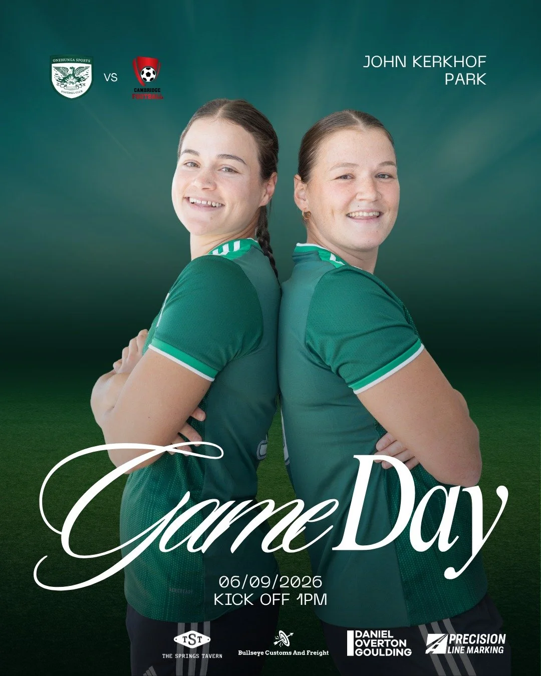 WOMEN&rsquo;S CHAMPS | NEXT MATCH

Our last game of the season! The girls are on the road against Cambridge and will look to finish off the season with a battle for who will finish third place 💚🖤
