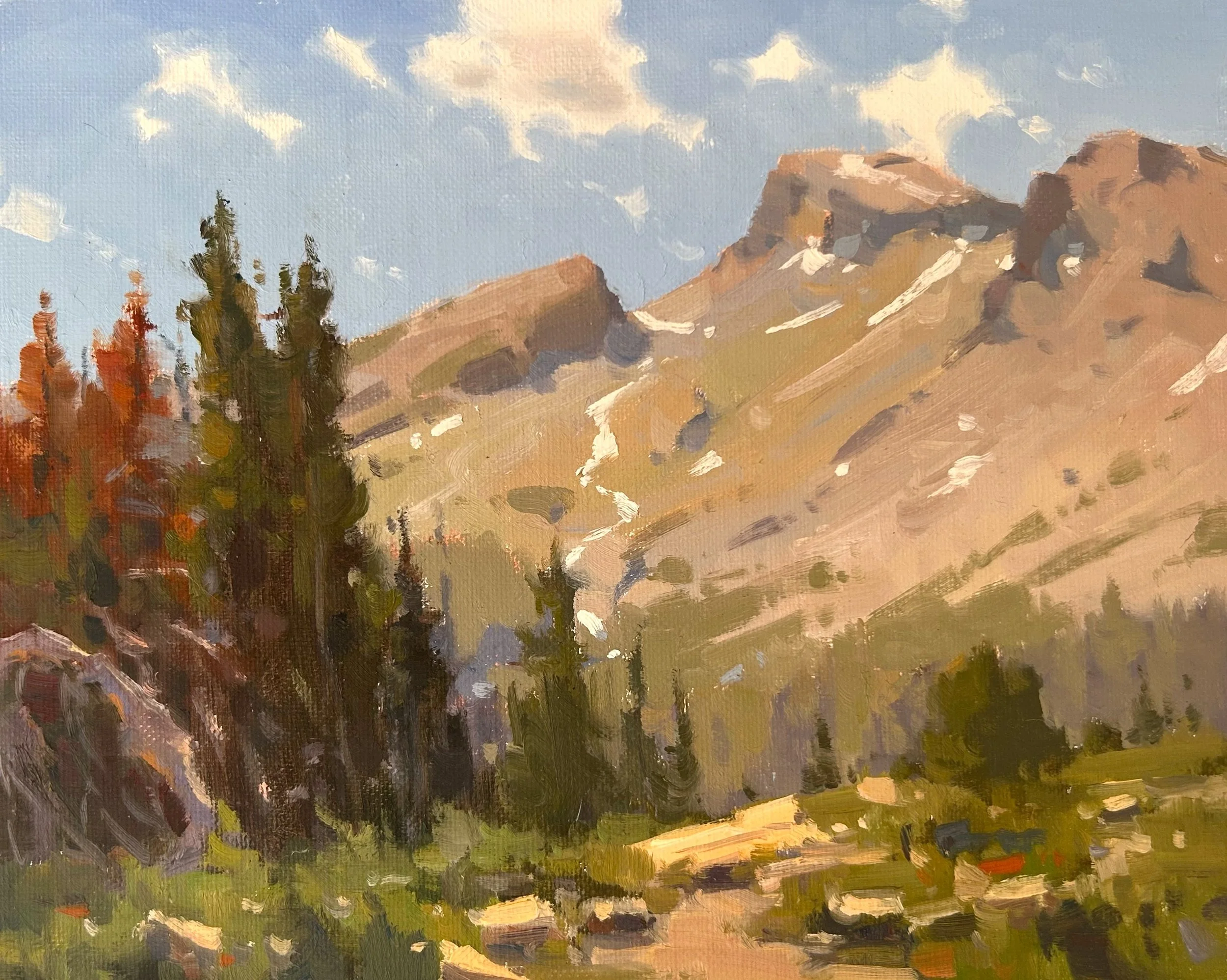 Mammoth Mountain from Minaret Vista (8x10)