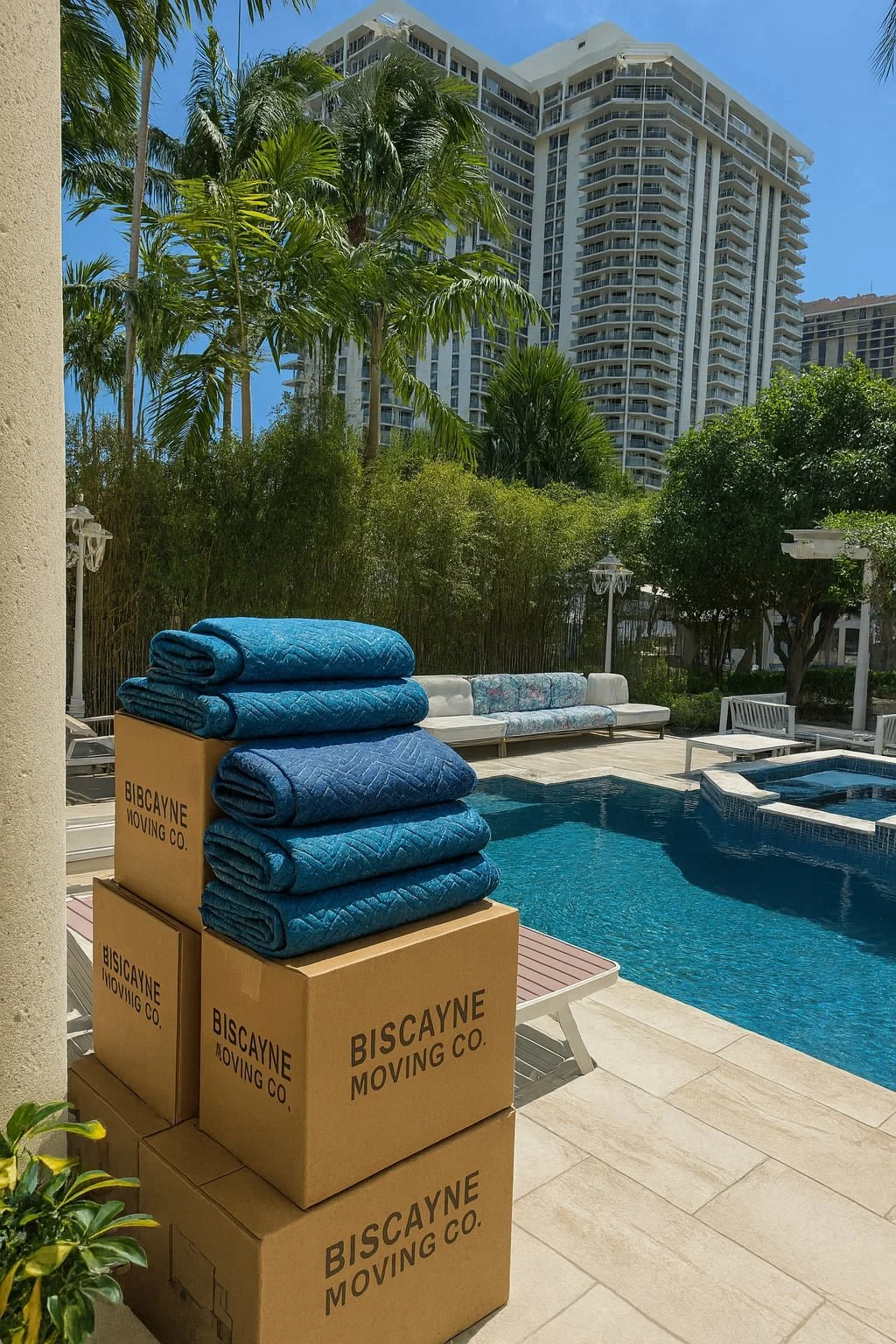 Professional packing services by Biscayne Moving Co. — expert wrapping, boxing, and protection for moves in Miami and South Florida.