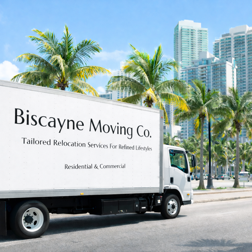 biscayne moving co truck in fort lauderdale