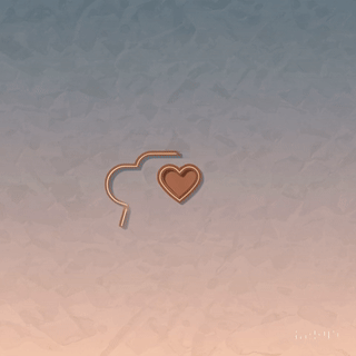 Close-up of a minimalist tattoo of a pipe with a heart-shaped smoke plume.