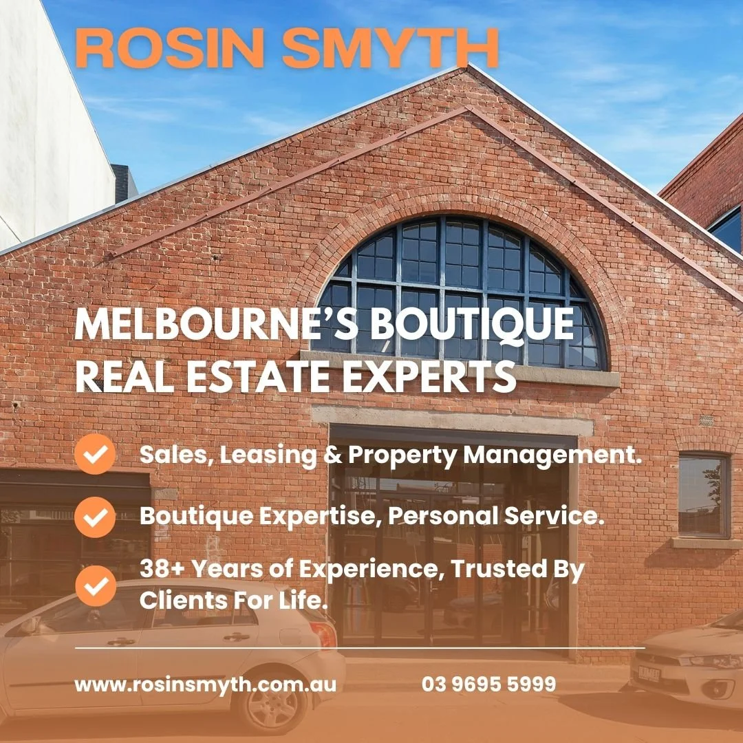 Melbourne's Boutique Real Estate Experts.

Reach out today.

@rosinsmythrealestate