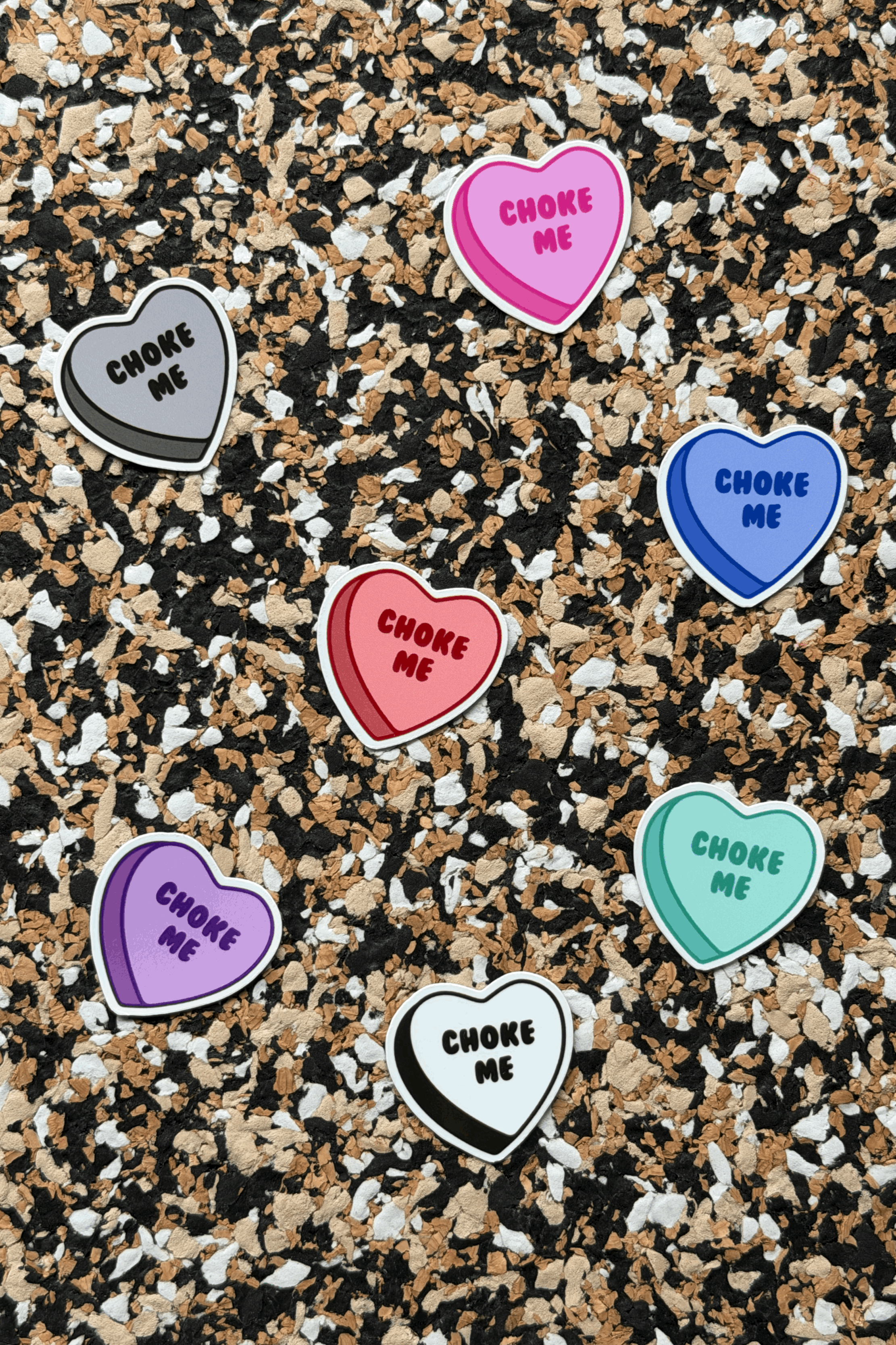 Choke Me Candy Heart