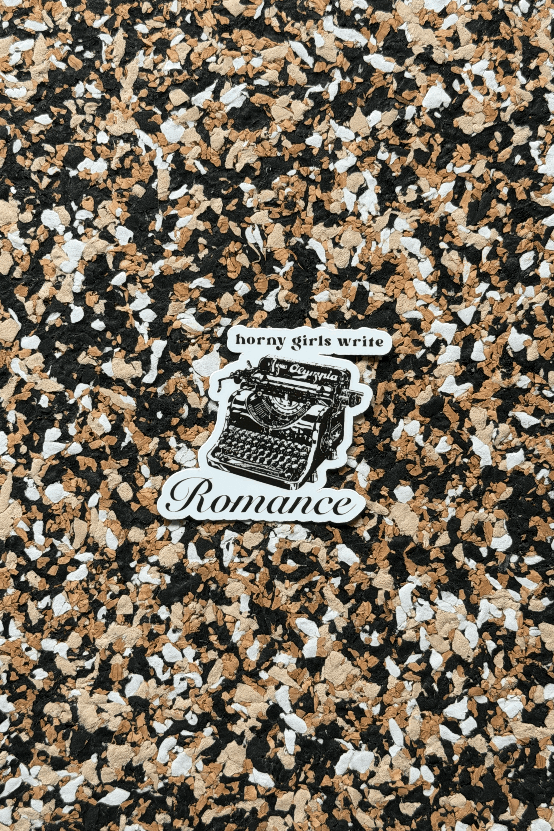 Horny Girls Write Romance Sticker