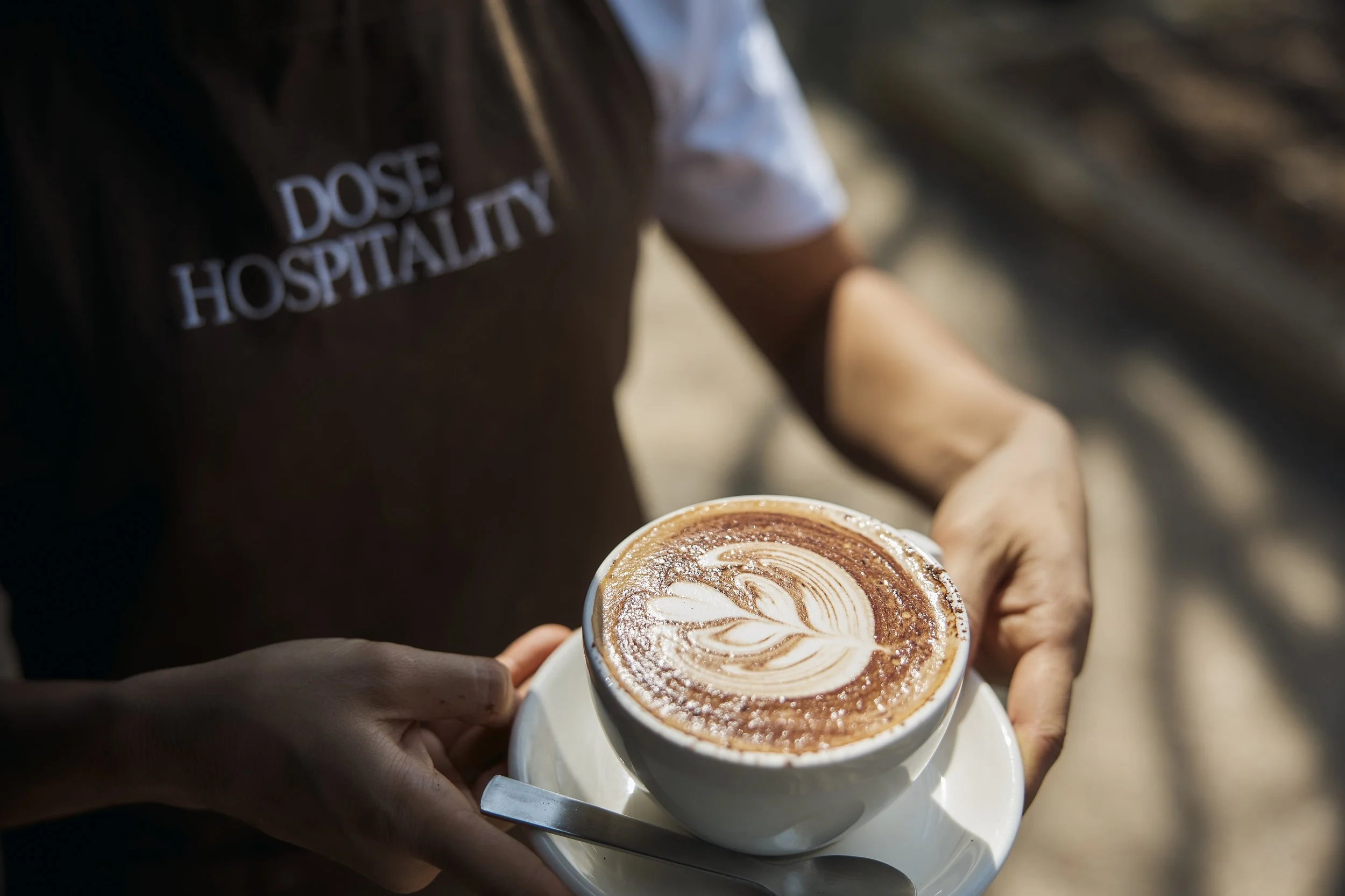 Coffee at Dose Jannali café in southern Sydney