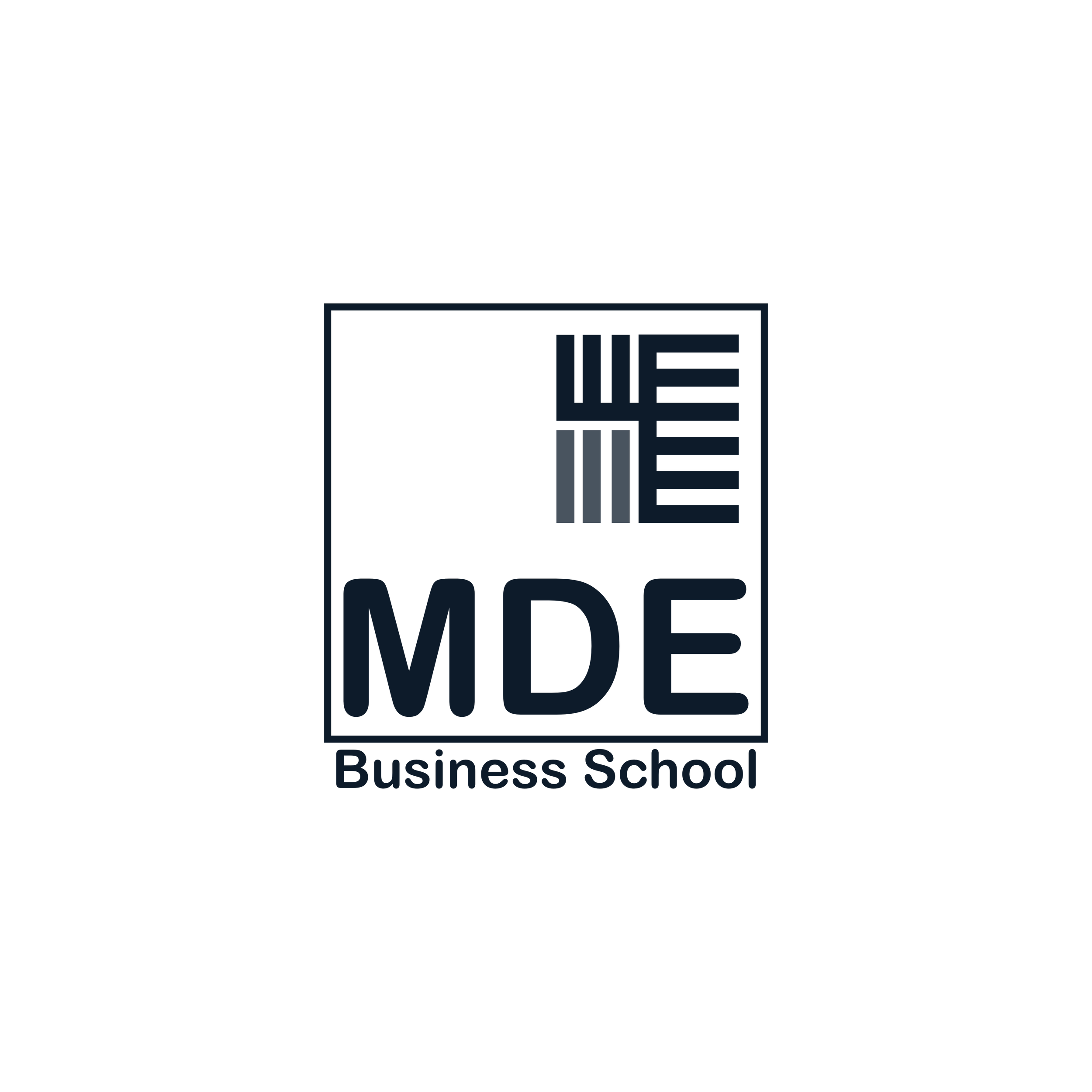 Logo of MDE Business School