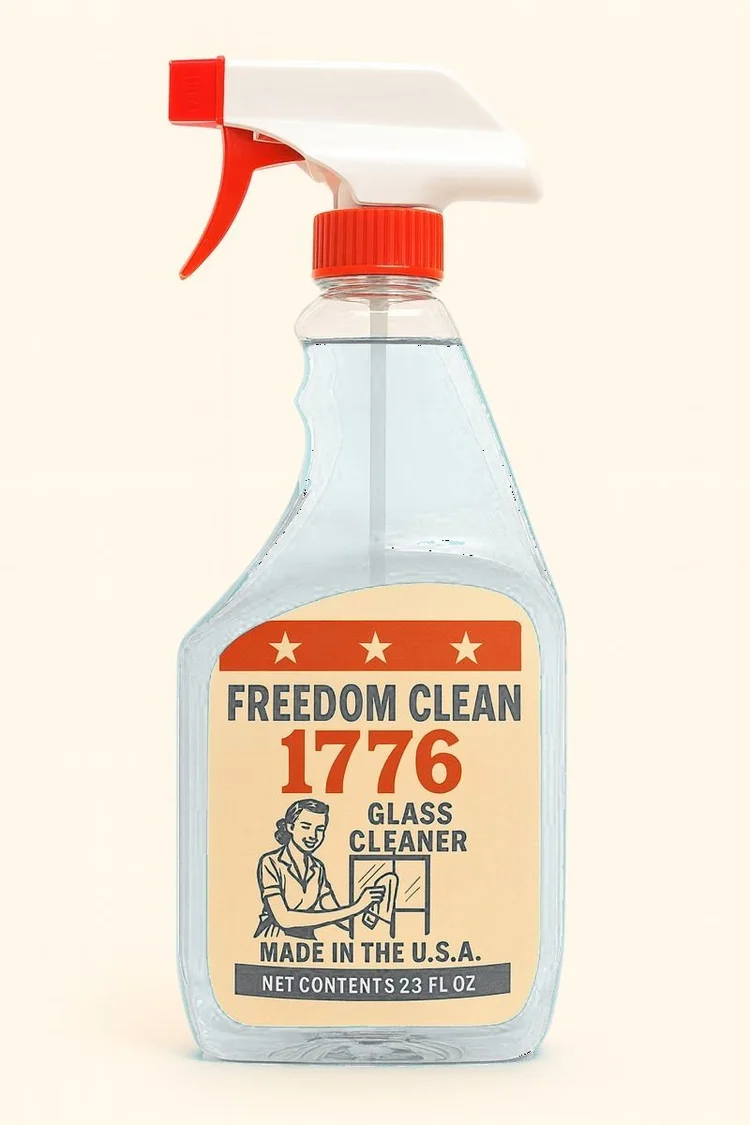 Glass Cleaner bottle