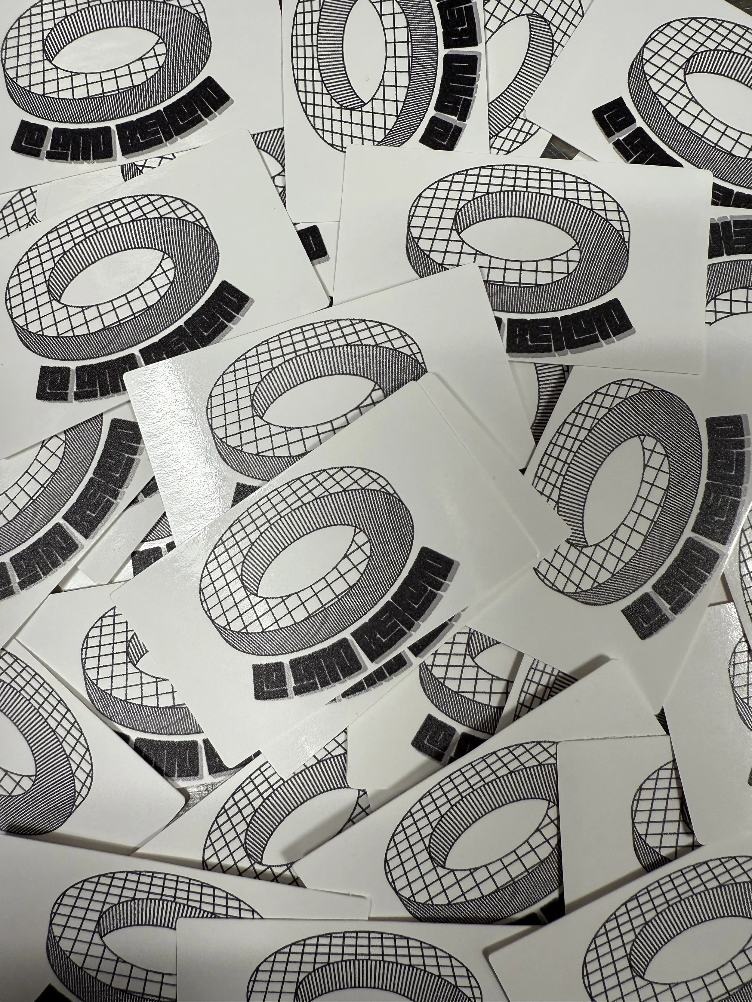 3D Logo Sticker