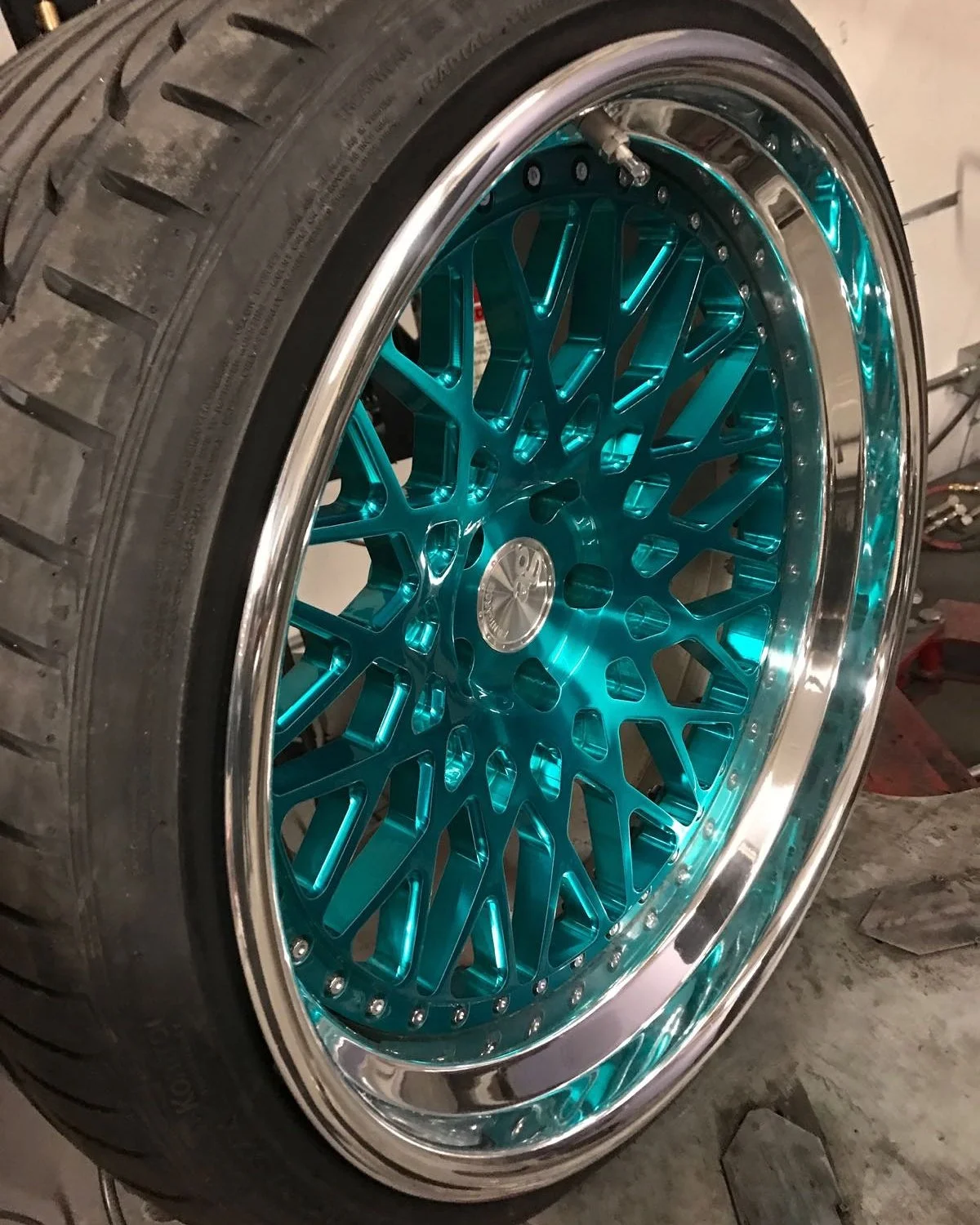 wheel polishing