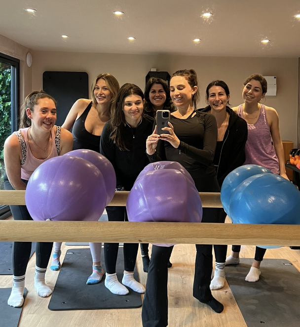 Pilates class in Central London studio with certified instructor