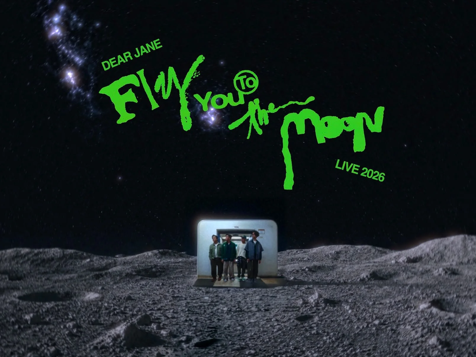 《Dear Jane Fly you to the Moon Live》｜8月13日中午12時公開售票