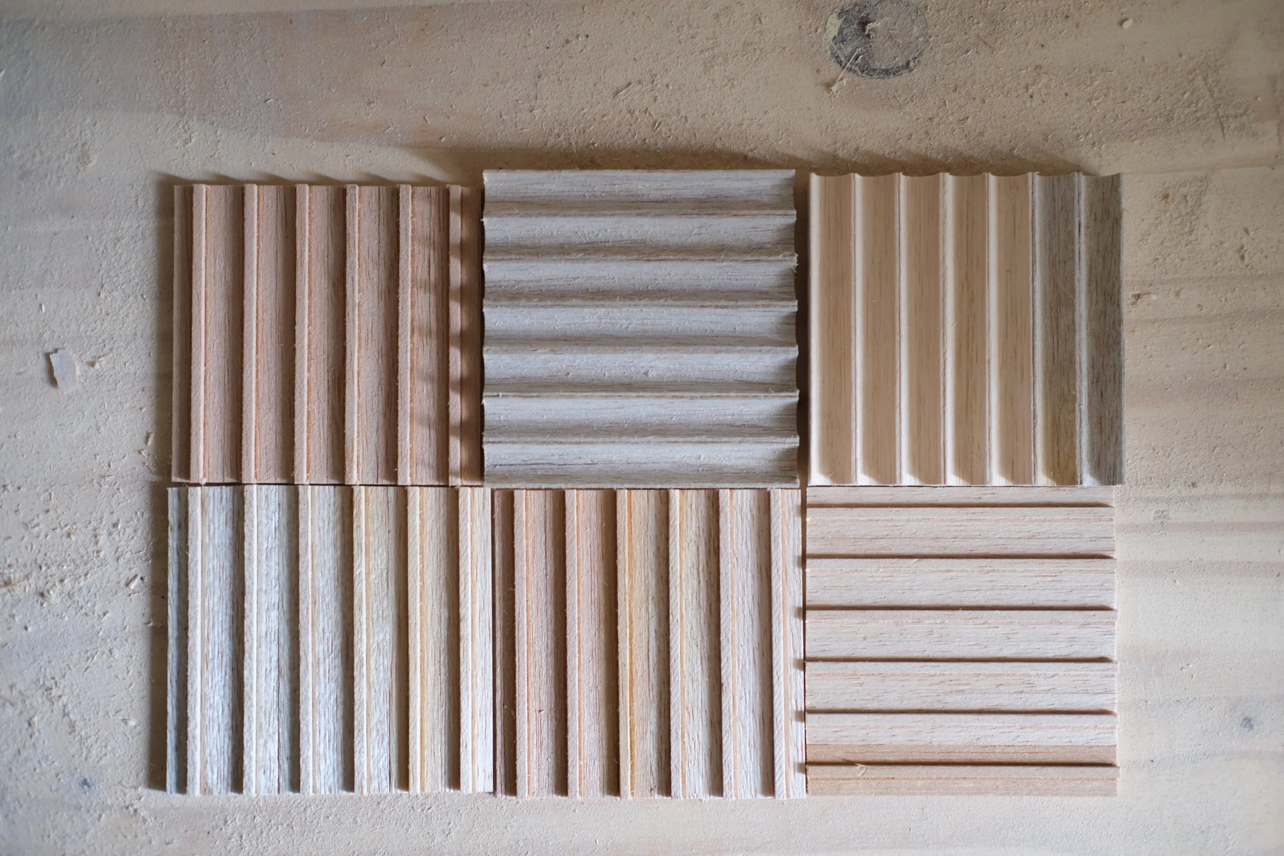 carrelage bois blanc et blond