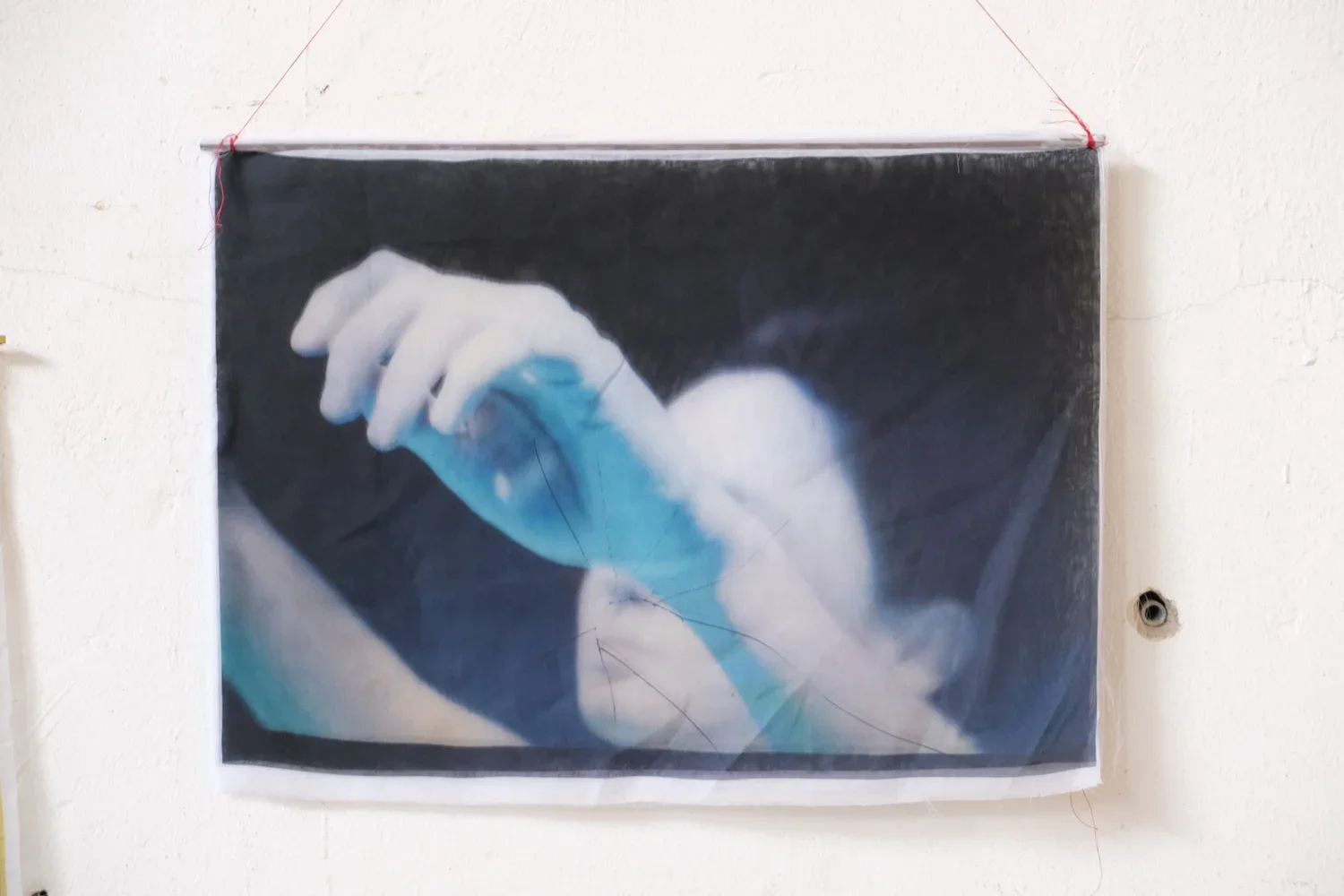 Impression textile d'une photo. La nuit jusqu'au fond de l'eau. 