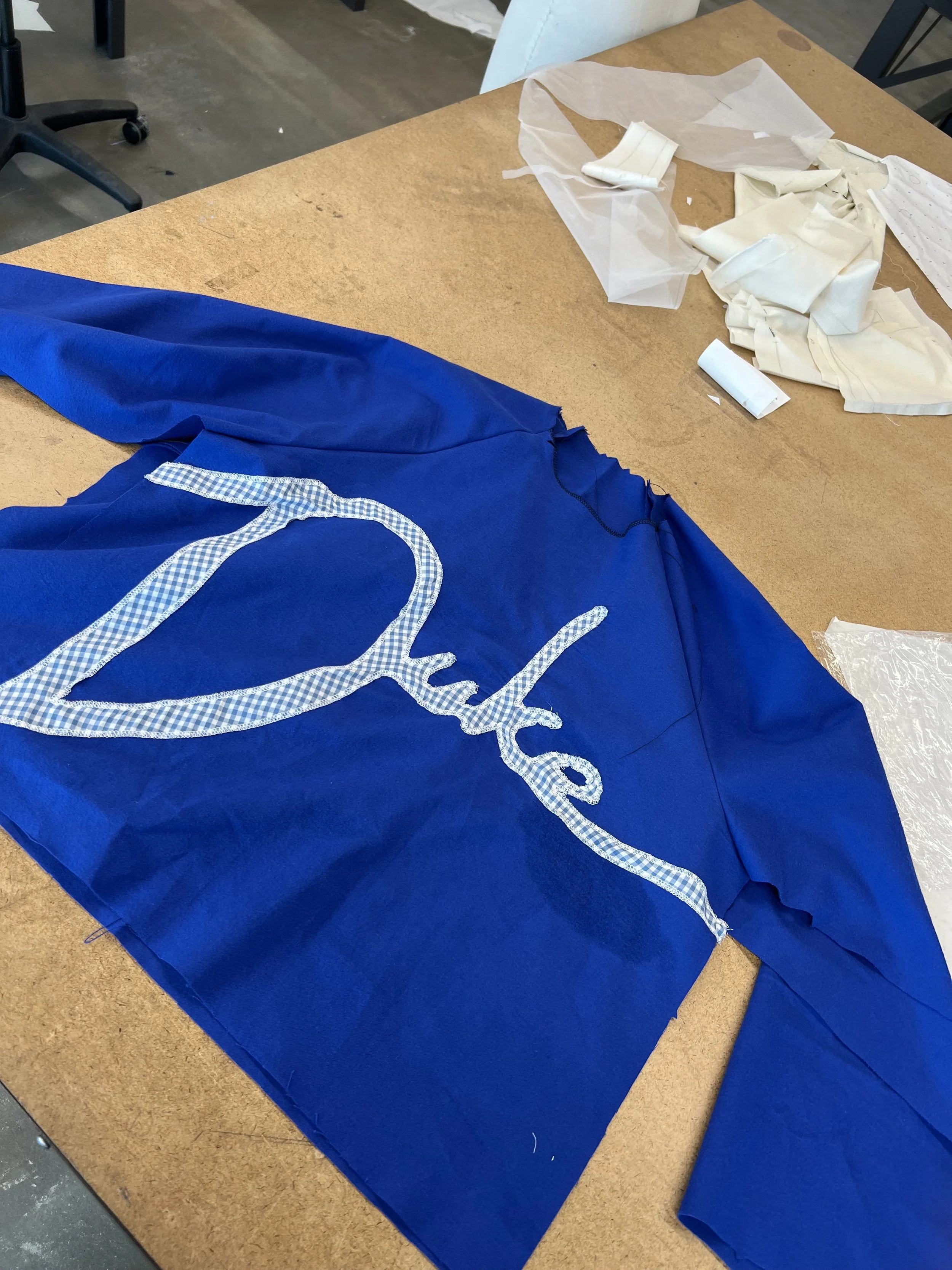 ustom Duke University Crewneck for Close Family Friend's High School Graduation
