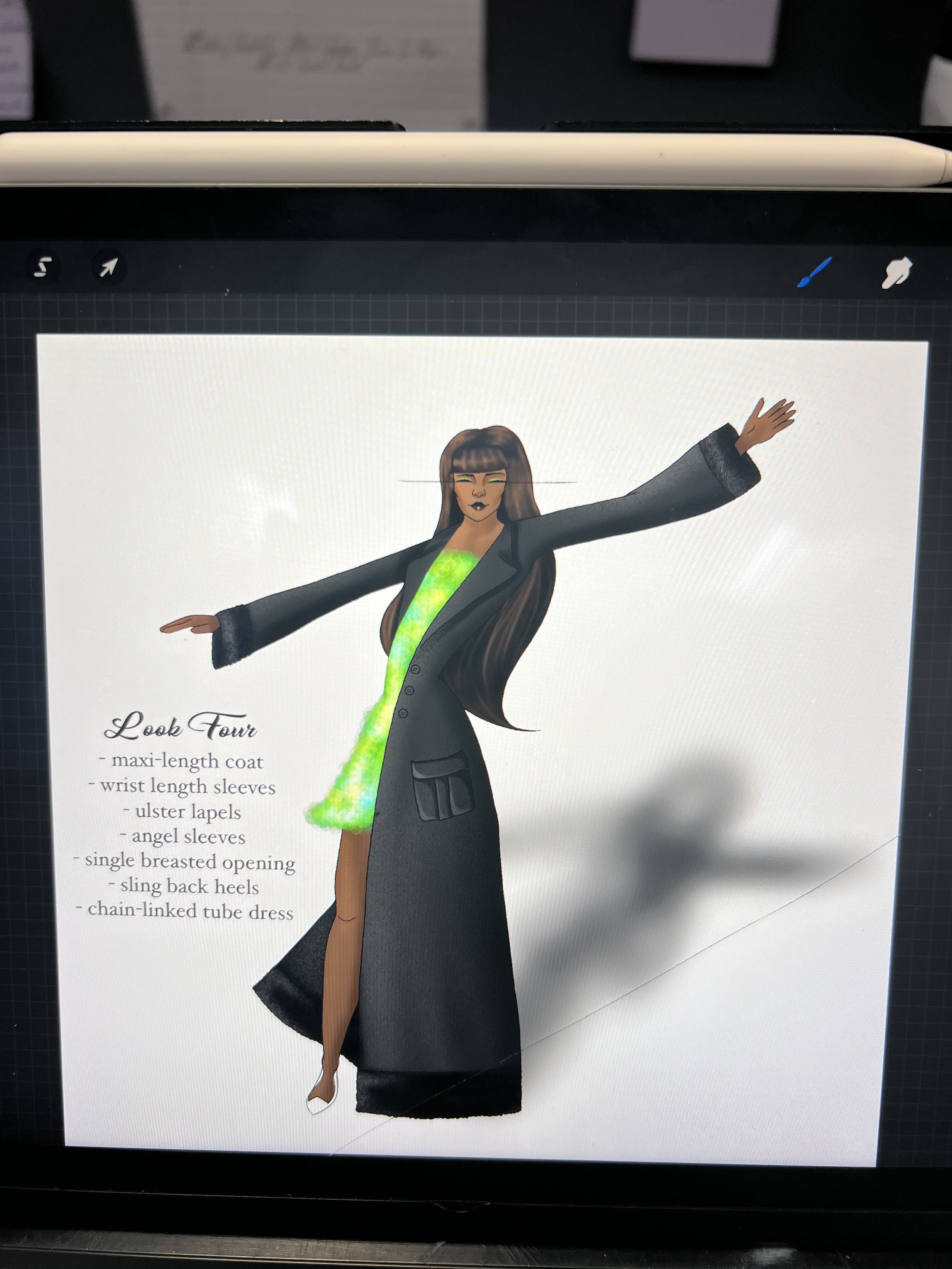 Collection For Intro To Fashion Business Class: Based On Trend Research for SS 2026