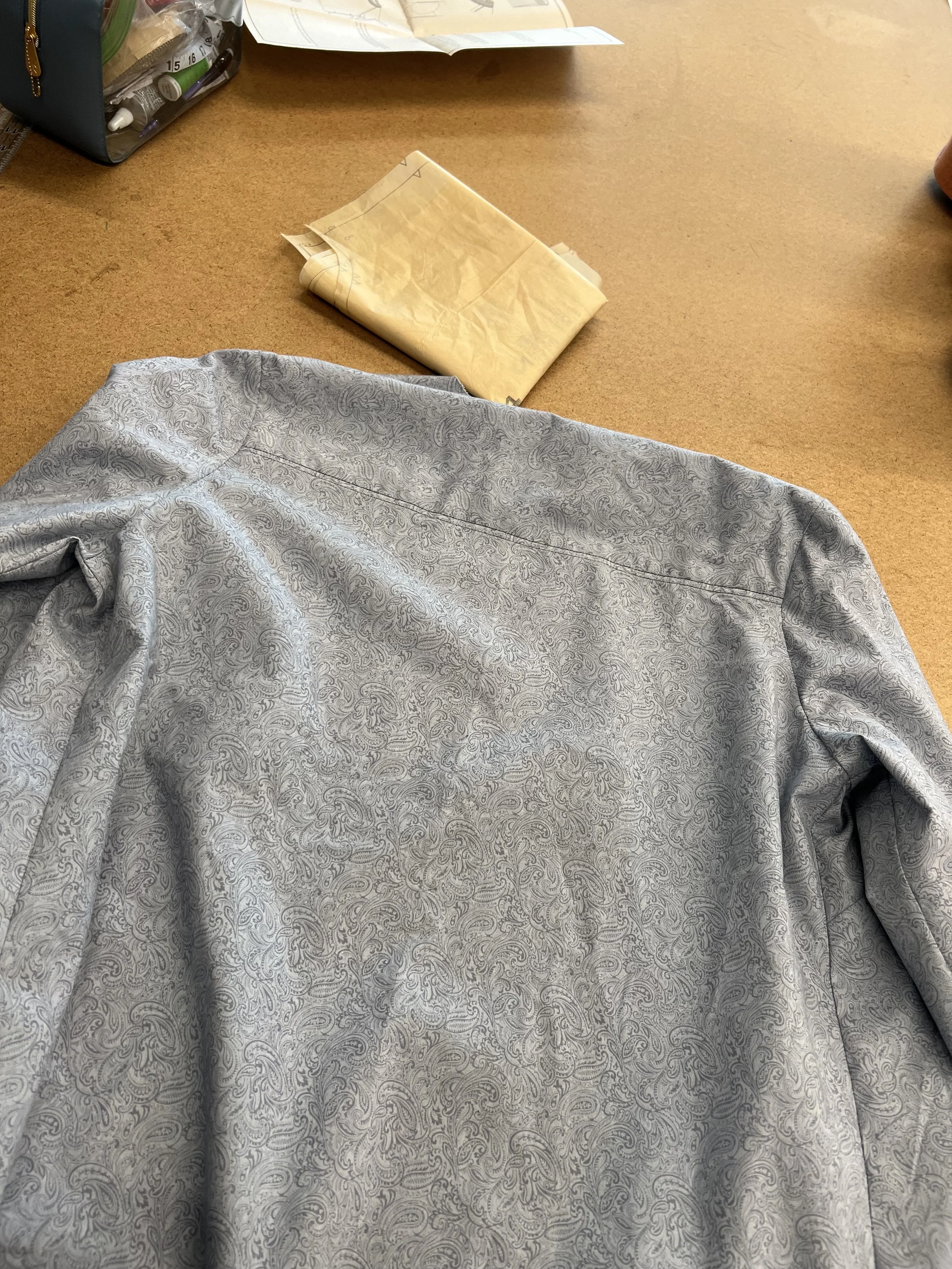 Dress Shirt Project for Garment Construction Studio
