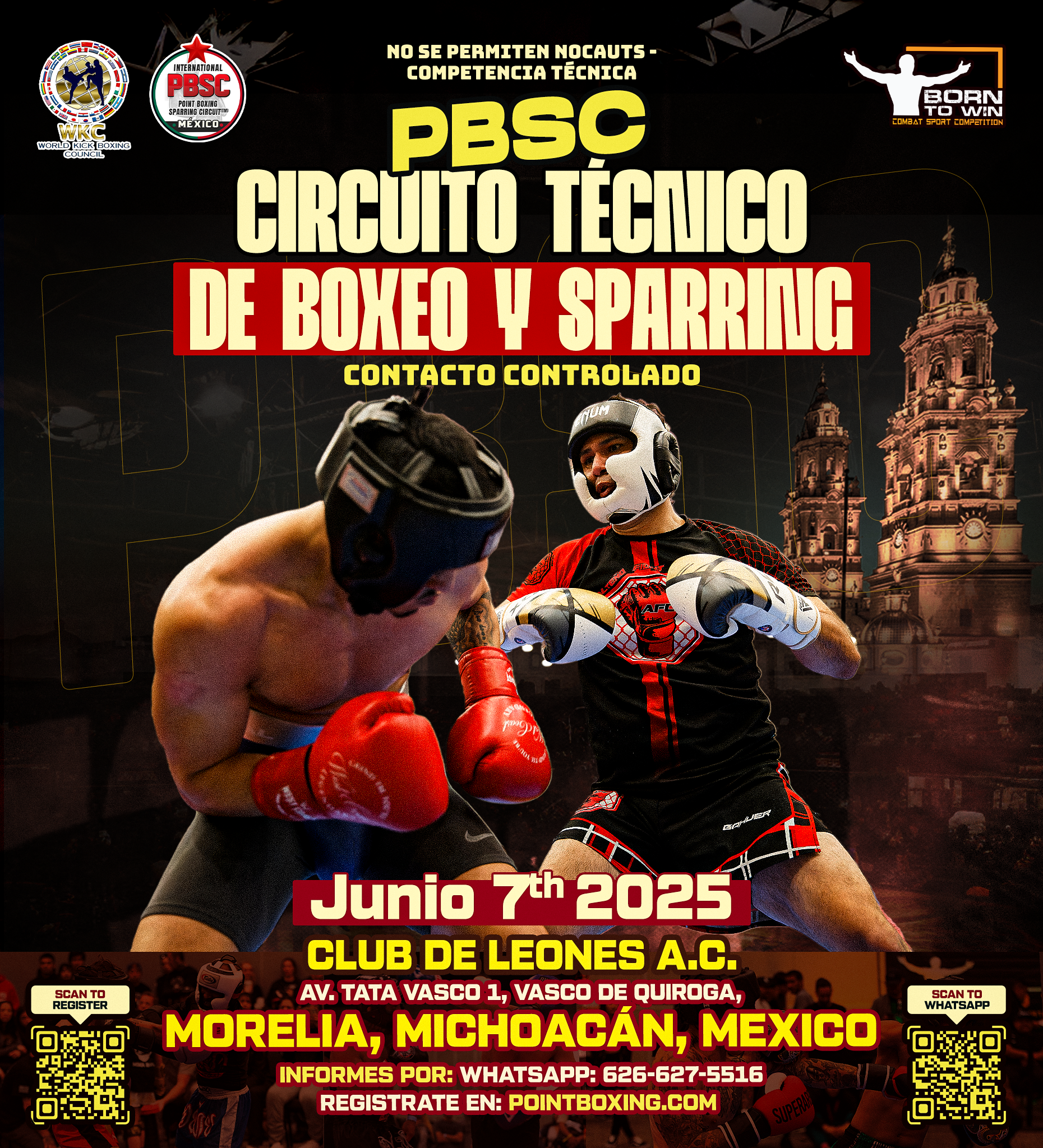 PBSC - Circuito Técnico de Boxeo y Sparring - Morelia, Mich