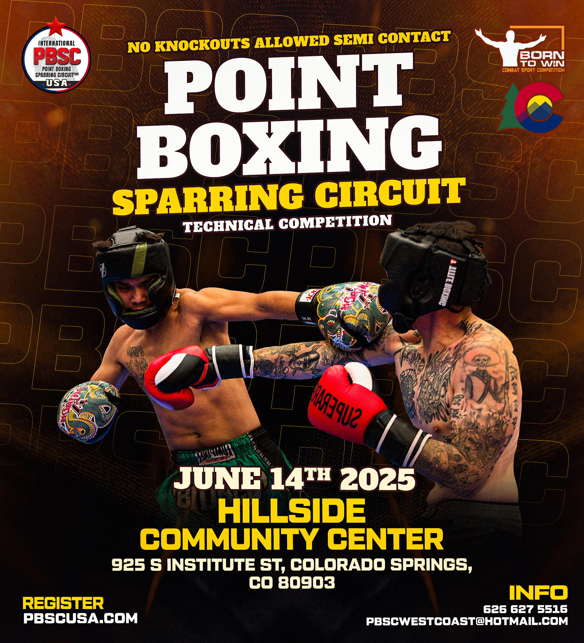 PBSC POINT BOXING SPARRING CIRCUIT - COLORADO SPRINGS, CO