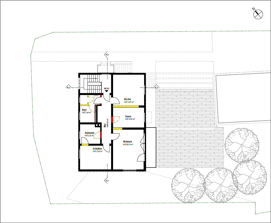Grundriss Obergeschoss