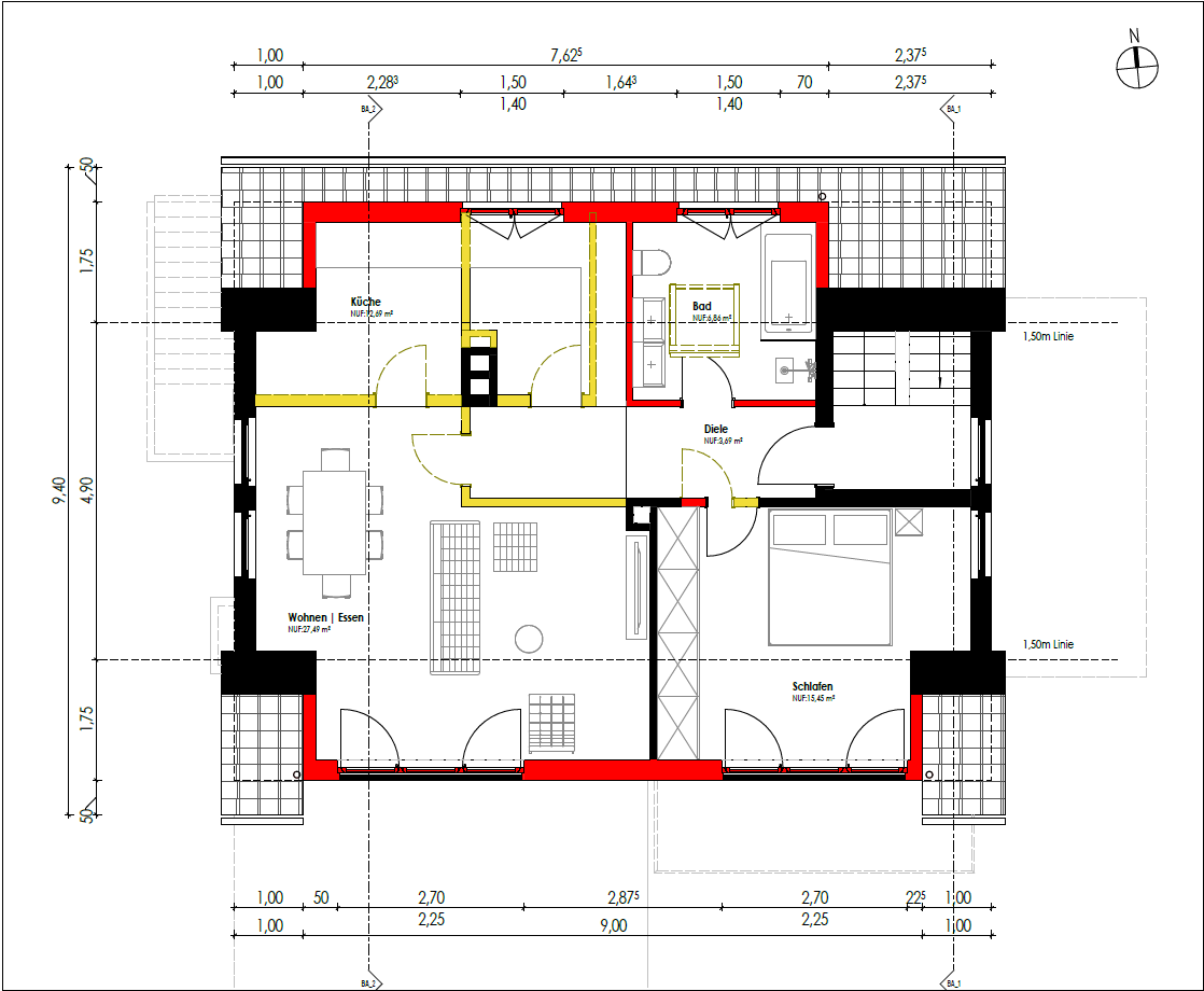 Grundriss Dachgeschoss