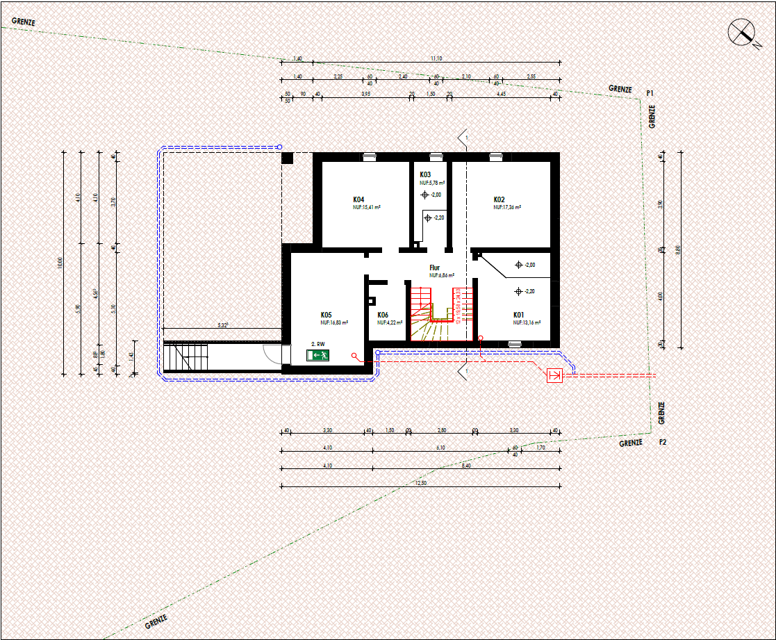 Grundriss Untergeschoss