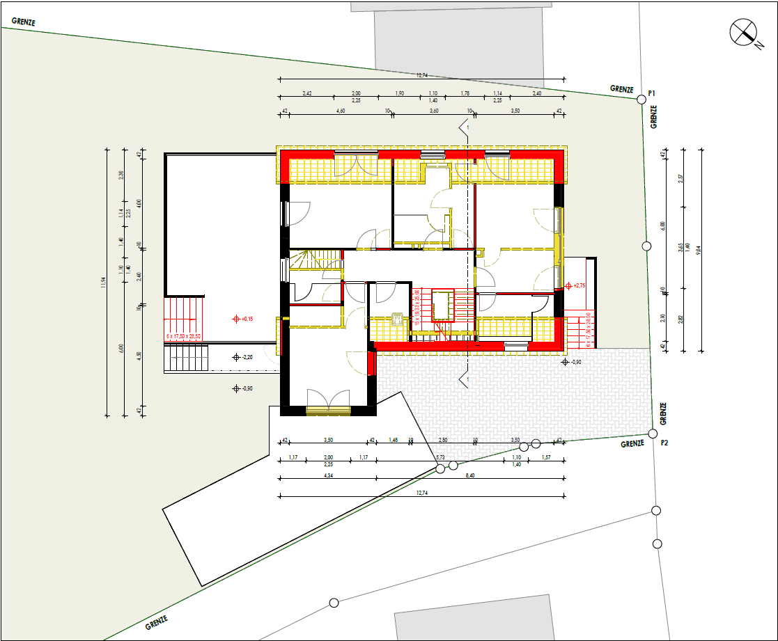 Grundriss Dachgeschoss