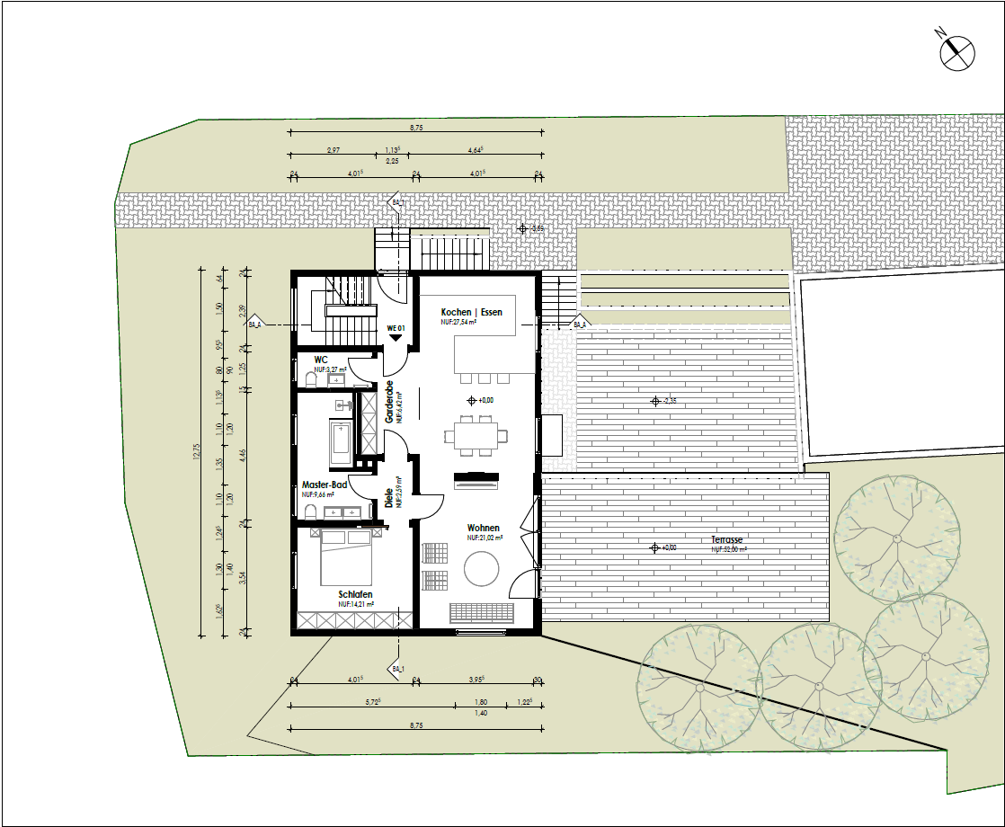 Grundriss Erdgeschoss