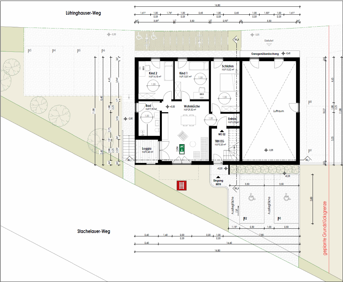 Grundriss Erdgeschoss