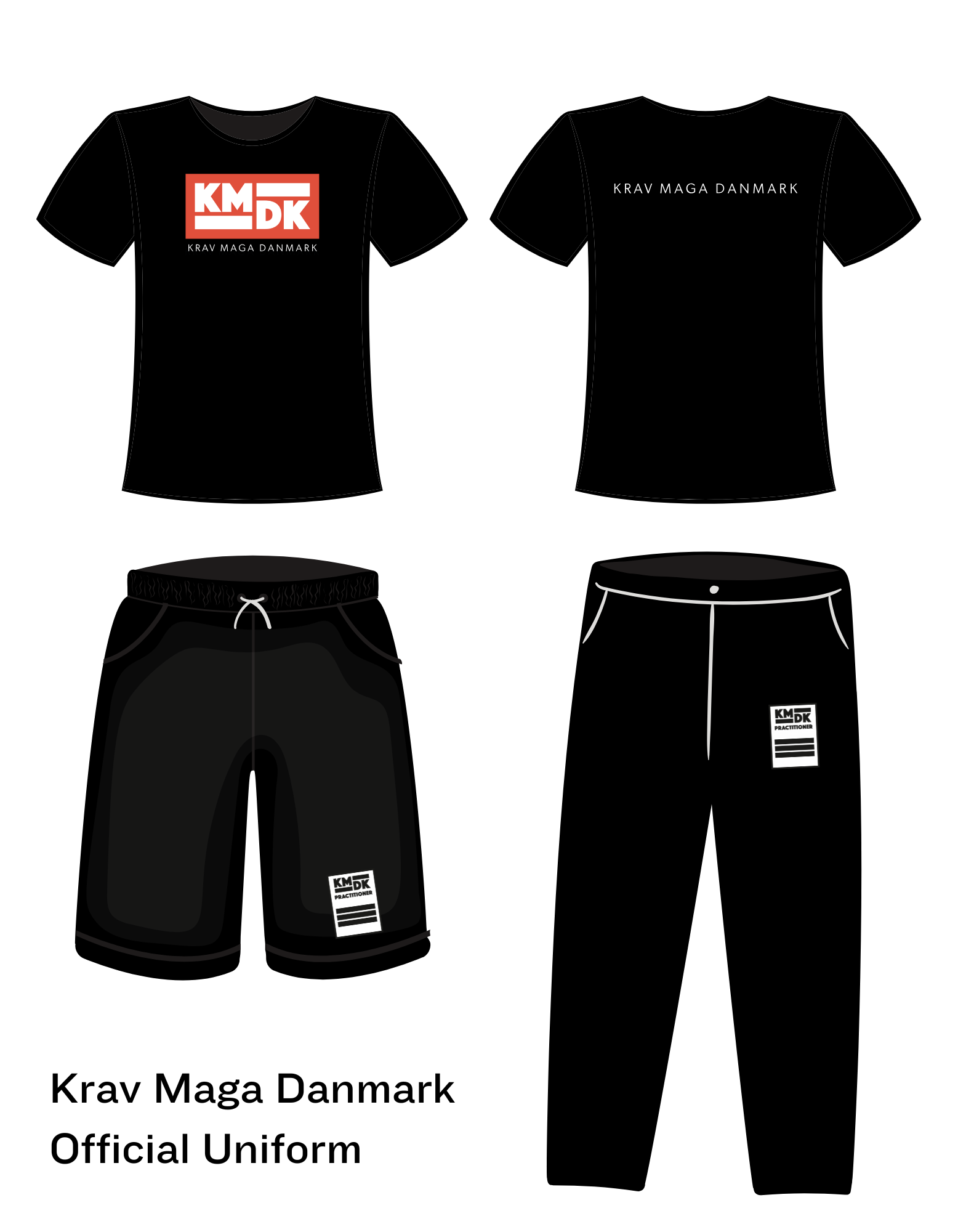 Krav Maga Danmark official uniform