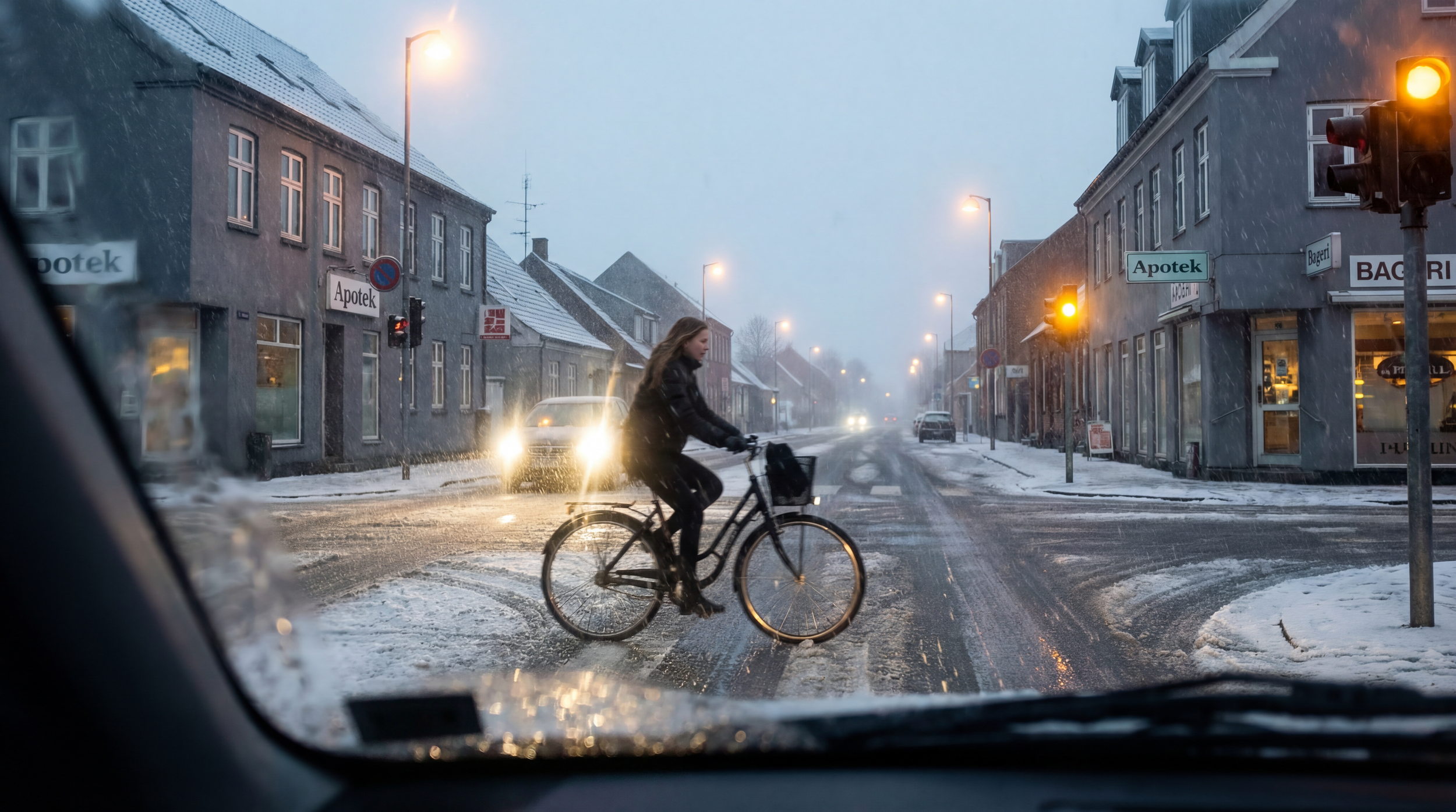 Januar og synlighed: cyklister og fodgængere