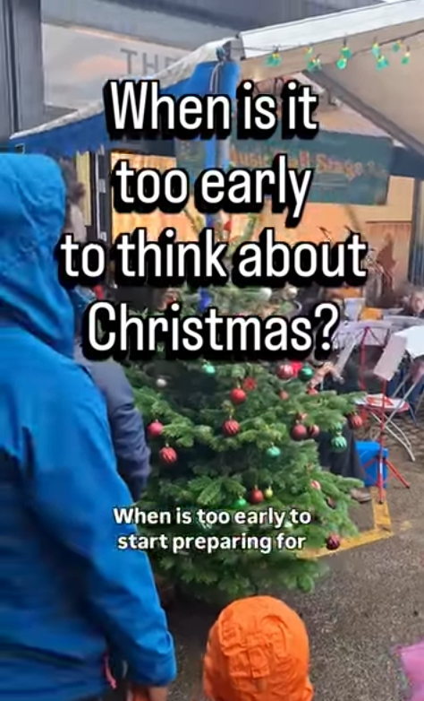 16. When is too early for Christmas?