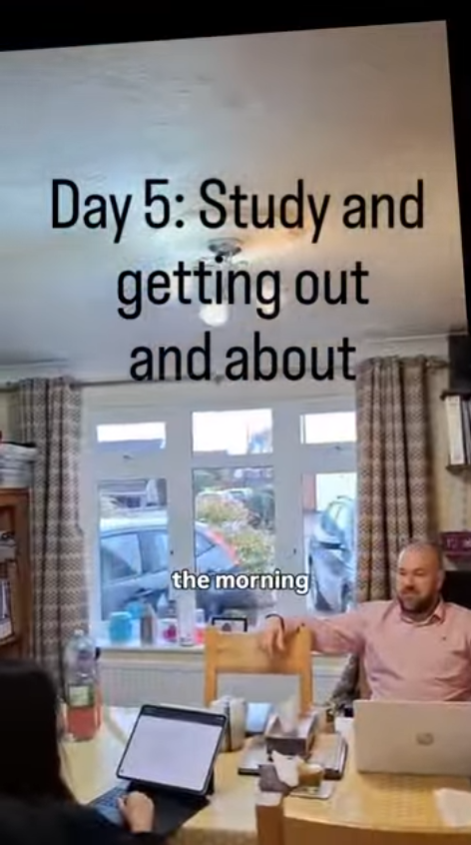 22. Day 5: Studying and Going Out