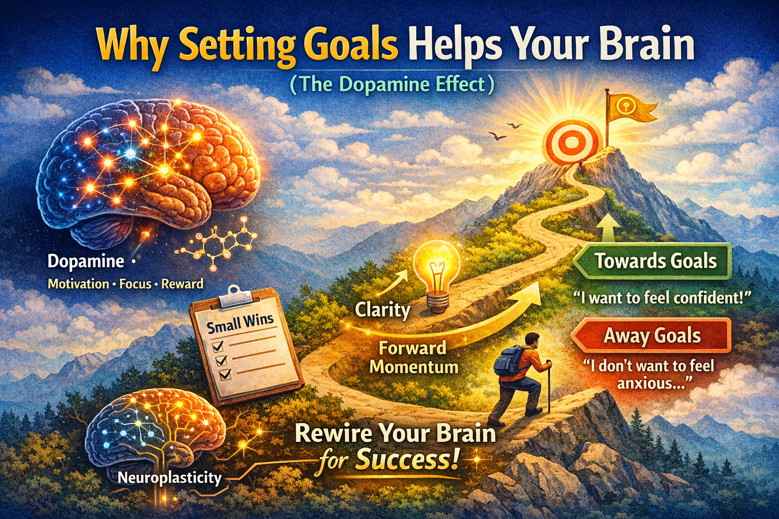 Why Setting Goals Helps Your Brain (The Dopamine Effect)