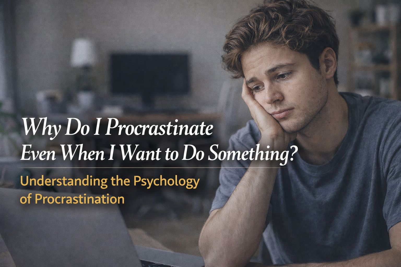Why Do I Procrastinate Even When I Want to Do Something? Understanding the Psychology of Procrastination.