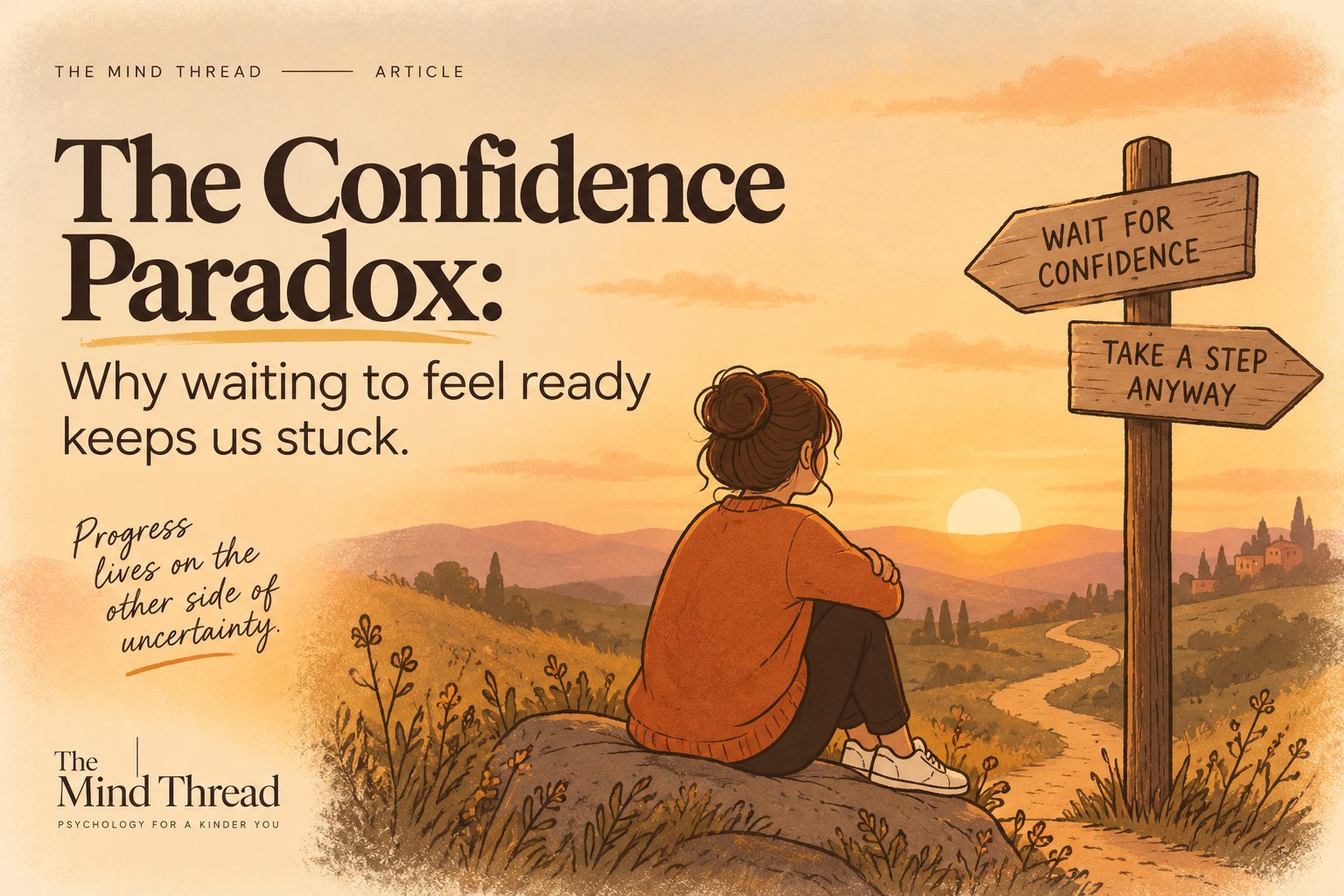 The Confidence Paradox: Why Waiting To Feel Ready Keeps Us Stuck