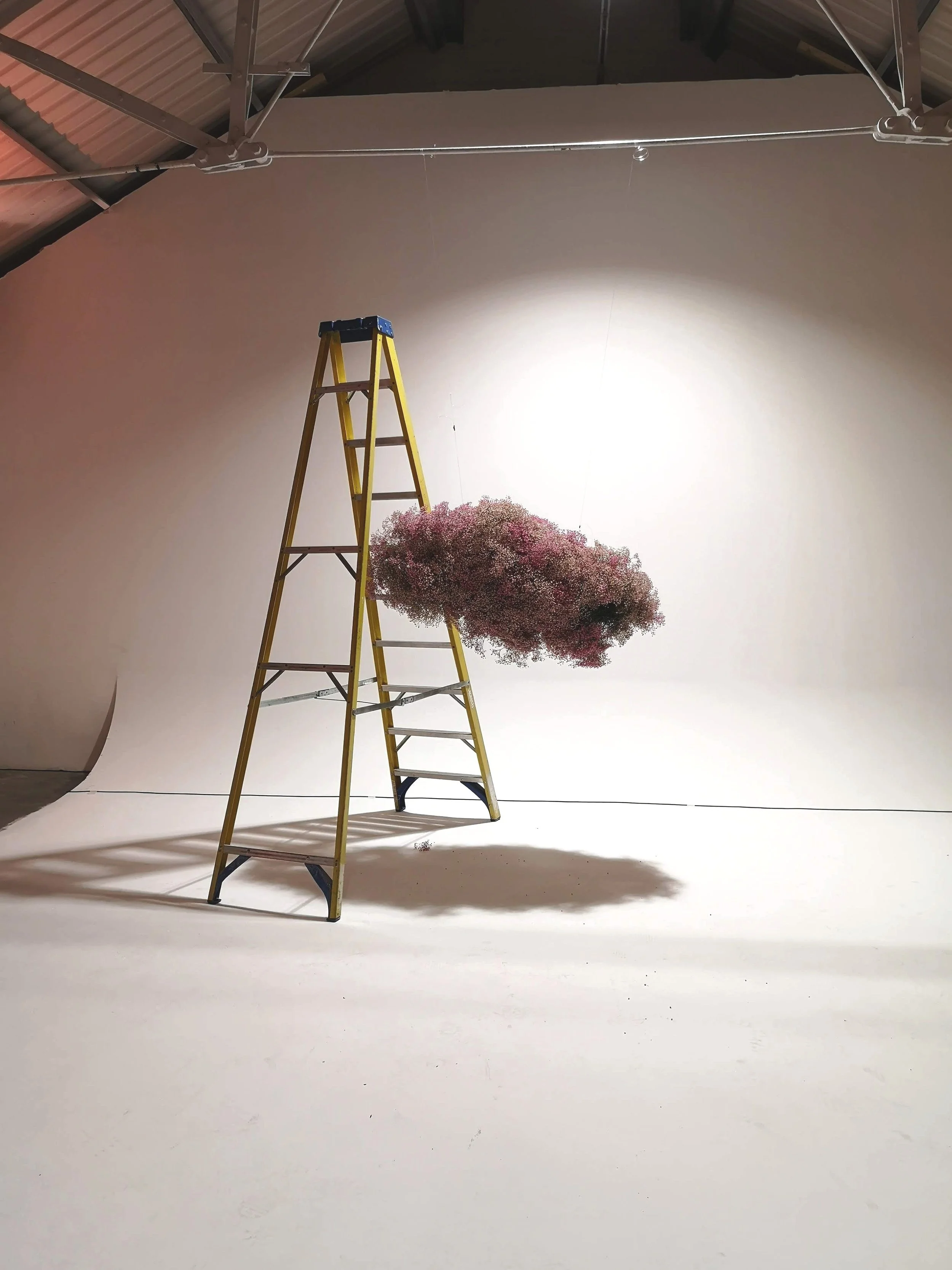 Production set up at a Shoreditch events venue