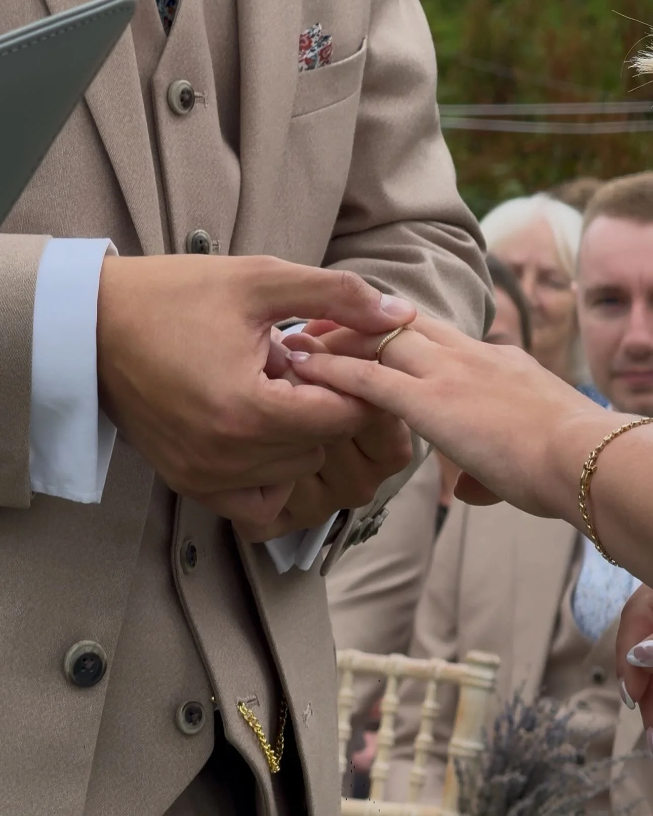 With any package you choose, you&rsquo;ll always get any photos I&rsquo;ve taken throughout the day included in the deliverables 🤳

Whilst they are definitely not photographer standard and are delivered unedited, it means that your guests and weddin