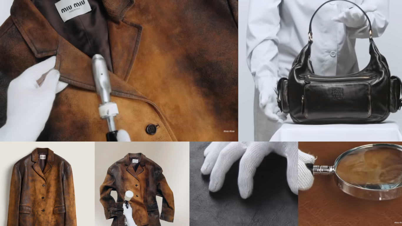 The Psychology Behind Miu Miu’s Ageing Leather Campaign