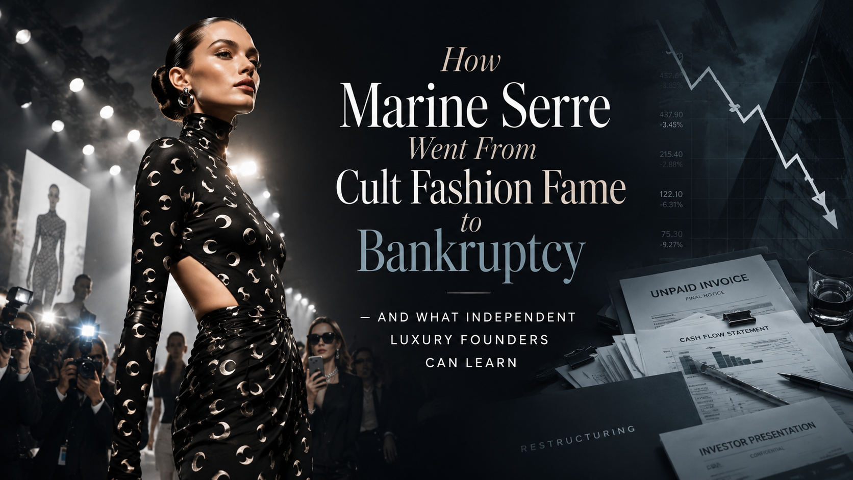 How Marine Serre Went From Cult Fashion Fame to Bankruptcy  And What Independent Luxury Founders Can Learn
