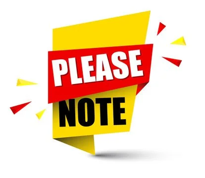 Reminders for return to school on Monday 31st August 2026