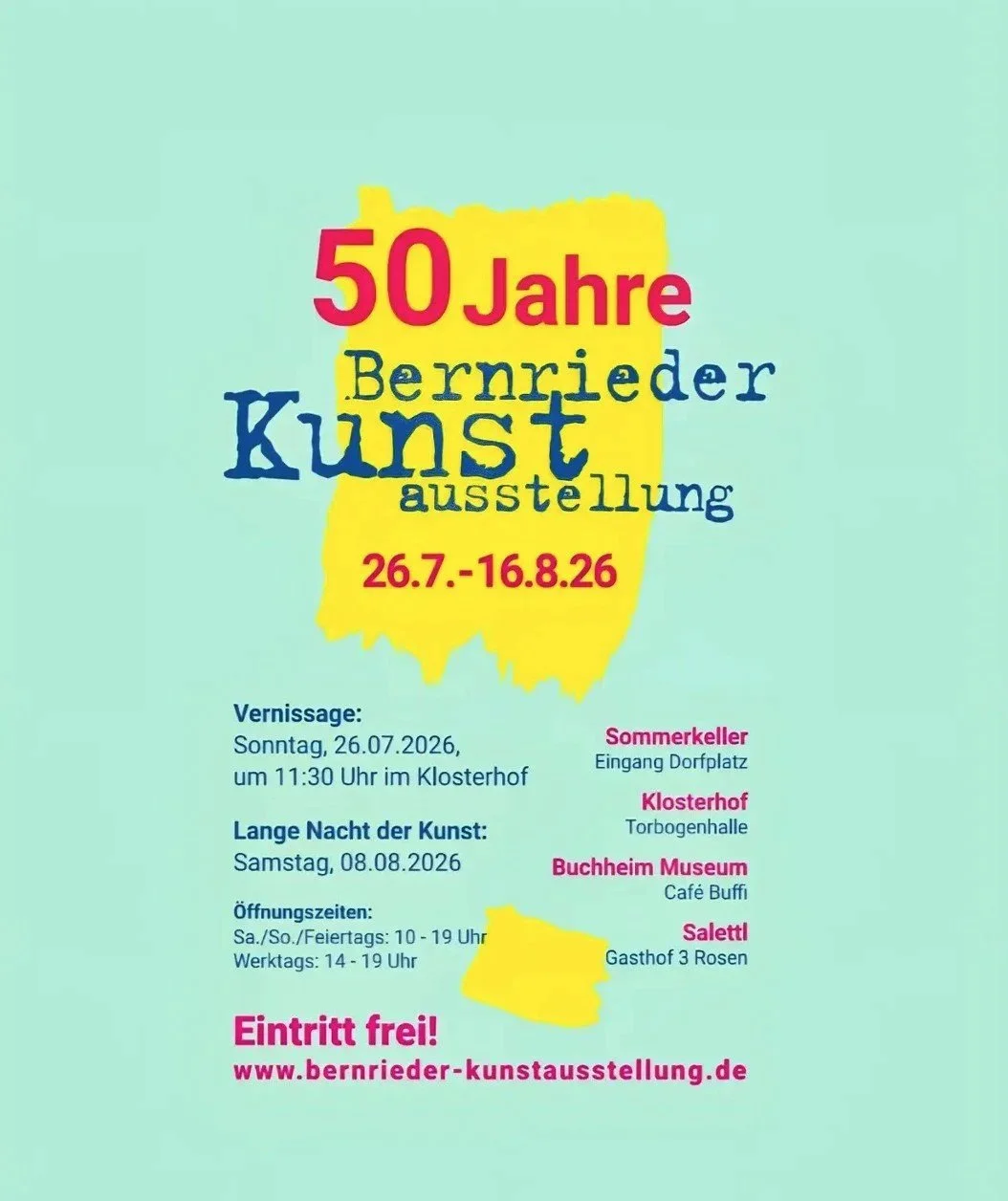 Kunstausstellung Bernried am Starnberger See