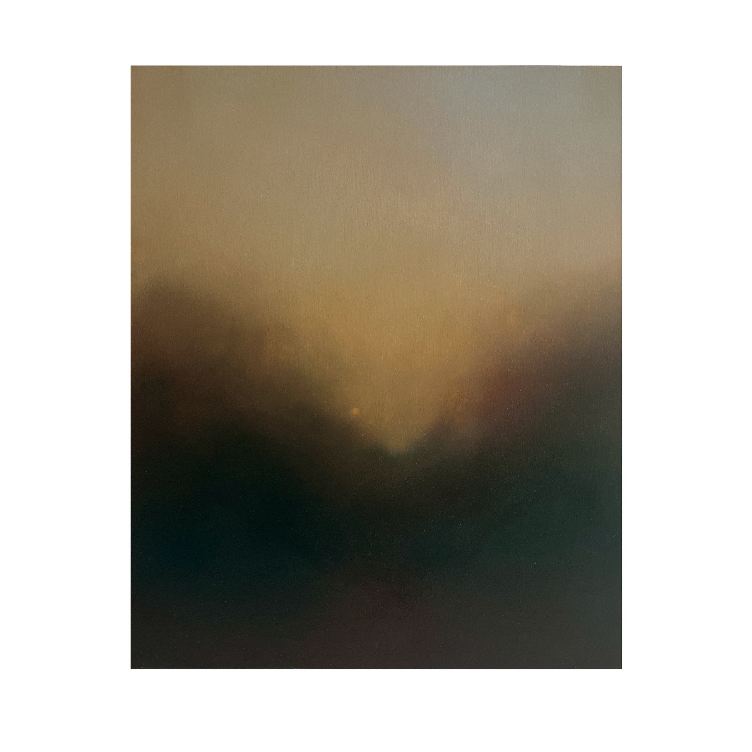 Œuvre abstraite contemporaine aux textures subtiles et tons naturels disponible à Besançon