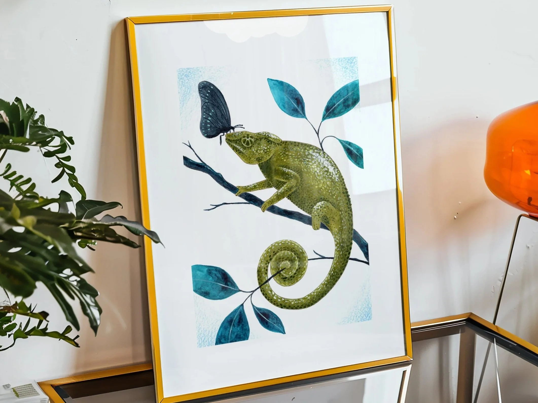 Sip &amp; Paint - Chameleon Project