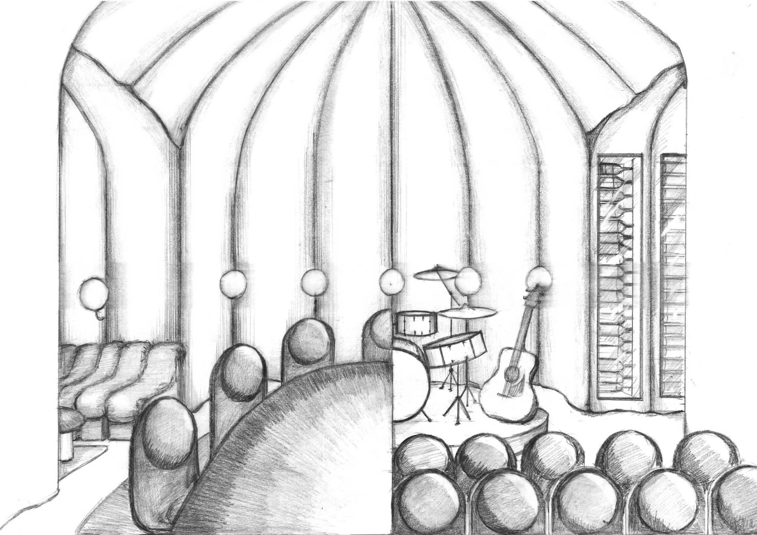 Multifunction space- Sketch