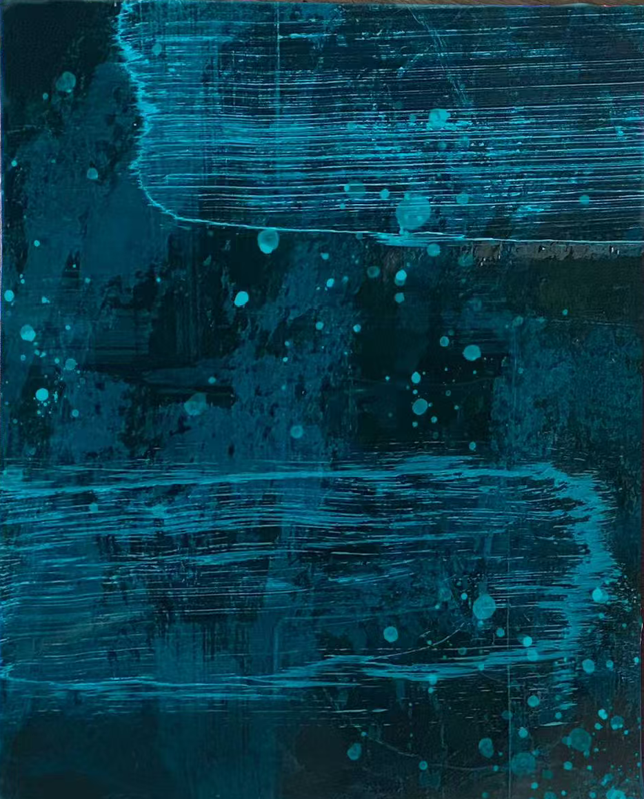 Artiste : César DESLANDES.
Titre de l’œuvre : Galatea.
Format : 41 x 33 cm.
Médium : acrylique sur toile.