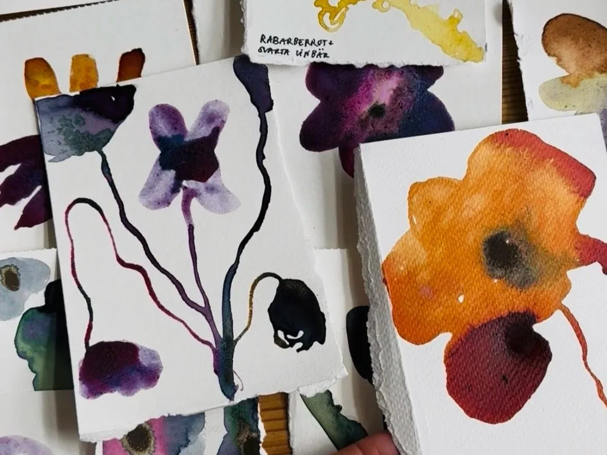 Gratis drop-in workshop; Måla med naturens egna färger!