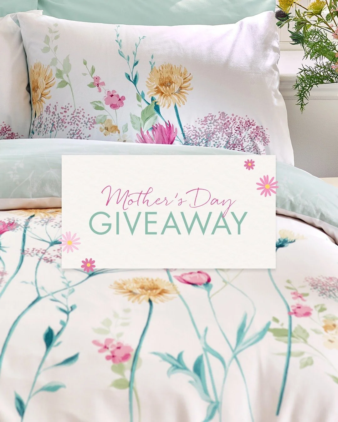 Enter NOW to win this prize,

You will win:
1x Meadowsweet Floral Duvet Set in Double.

See terms and conditions below

TO ENTER: -Follow @catherinelansfield - Tag 3 friends in the comments below - Share this post on your story

*T's &amp;C's: The wi
