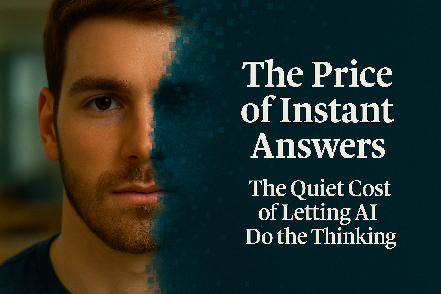The Price of Instant Answers