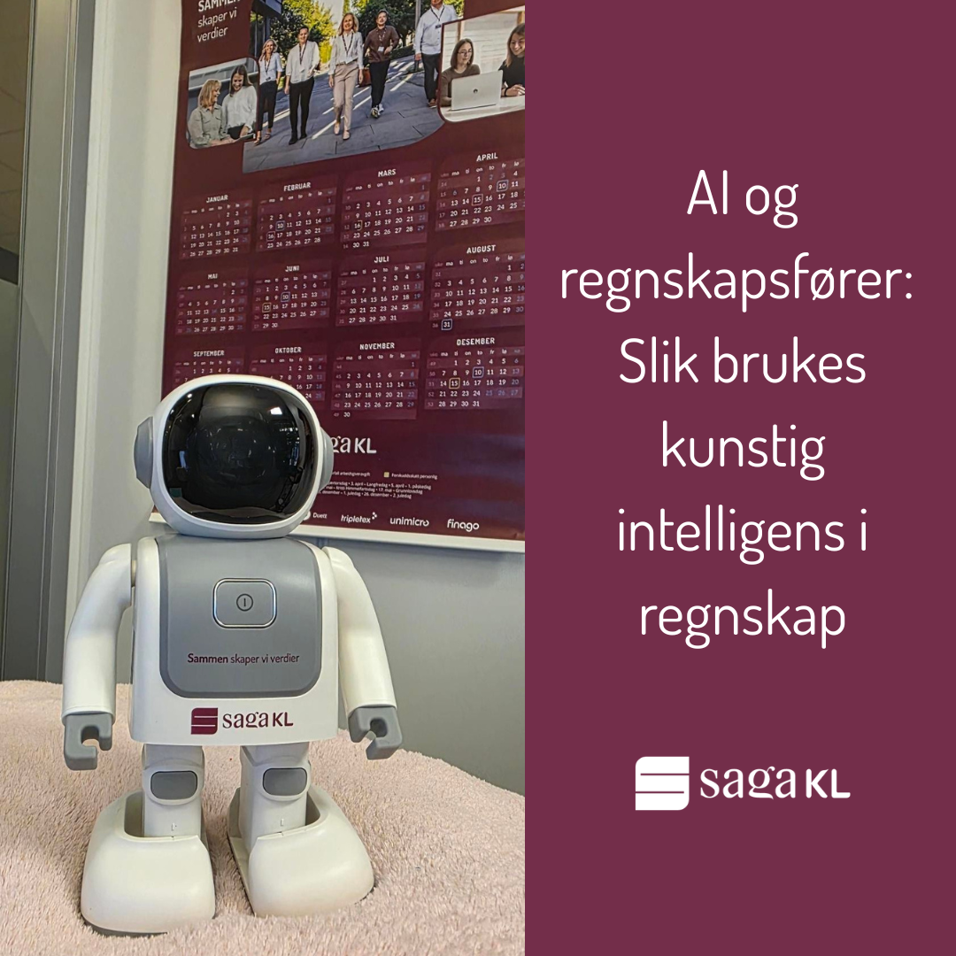 AI og regnskapsfører: Slik brukes kunstig intelligens i regnskap