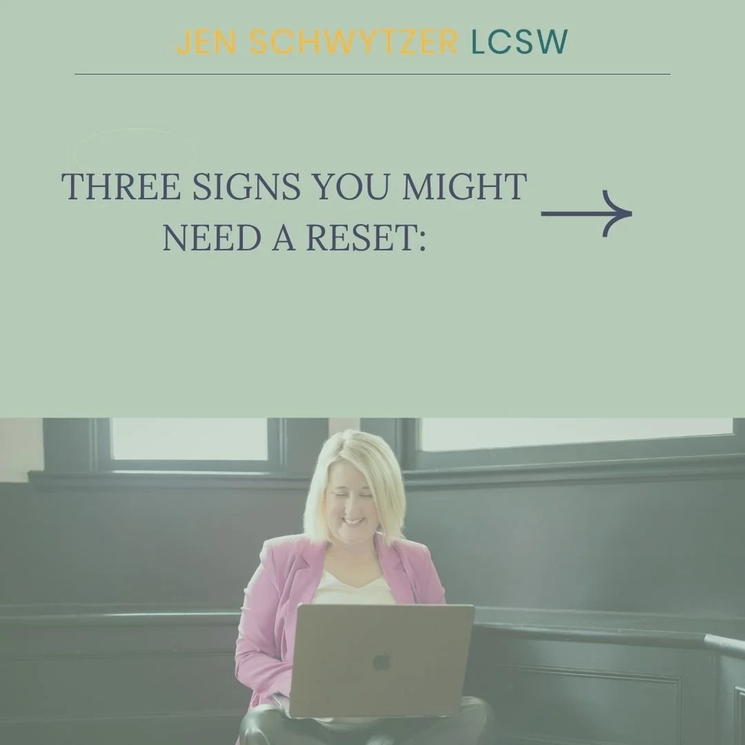 Sometimes burnout doesn't announce itself.

But the signs are there
The question is
Are you listening?

Here's 3 signs you might need a reset. 
If any of those resonate, this isn't a reason to judge yourself.

It's an invitation to pause and ask:
Wha